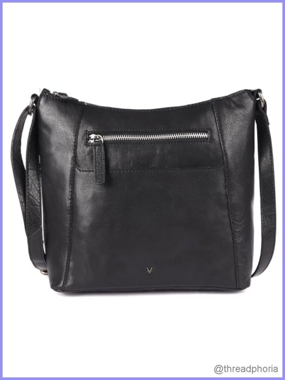Genuine Leather Crossbody Sling Bag Women Casual Office Adjustable Strap